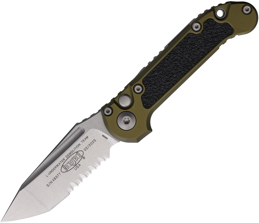 Microtech Automatic Pocket Knife LUDT Button Lock Gen III - MCT113611OD