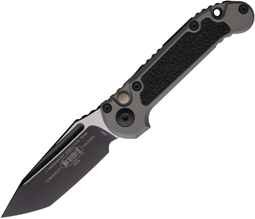 Microtech Automatic Pocket Knife LUDT Button Lock Gen III - MCT11361NC