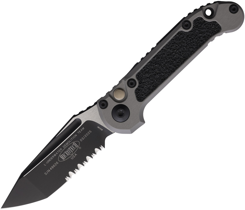 Microtech Automatic Pocket Knife LUDT Button Lock Gen III - MCT11362NC