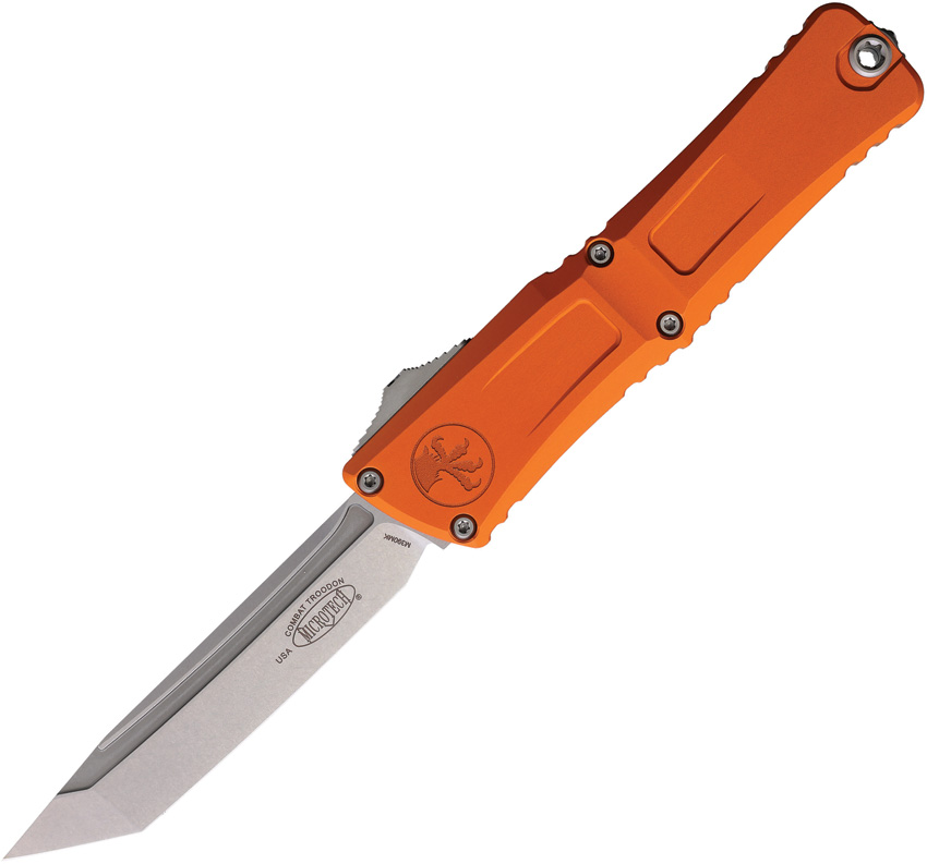 Microtech Automatic Pocket Knife OTF Combat Troodon TE Gen III - MCT114410OR