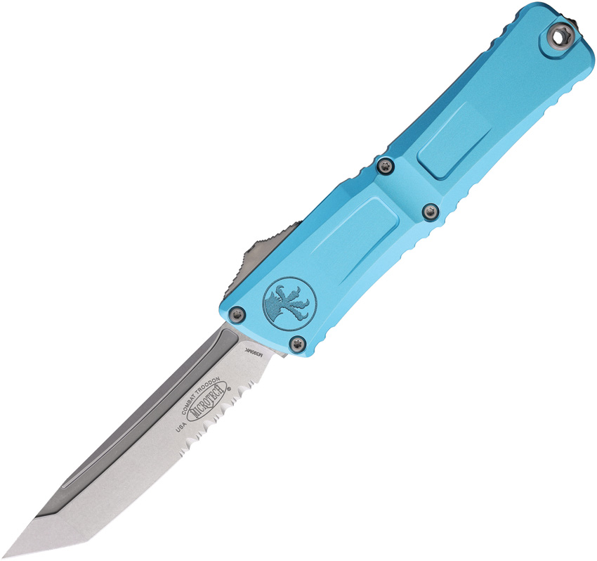 Microtech Automatic Pocket Knife OTF Combat Troodon T/E GenIII - MCT114411TQ