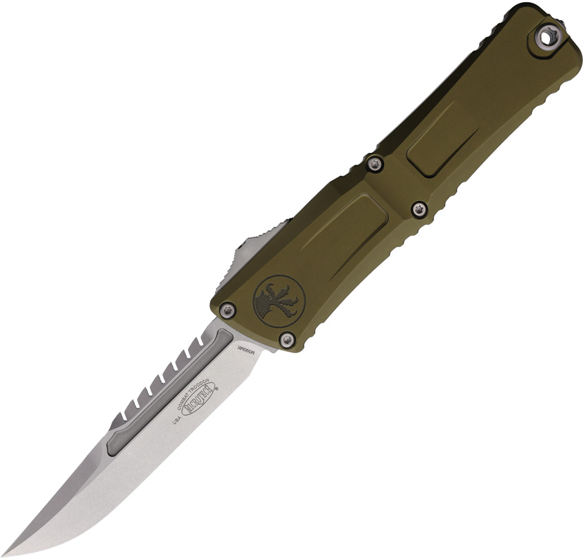 Microtech Automatic Pocket Knife OTF Combat Troodon Interceptor - MCT121710ODS