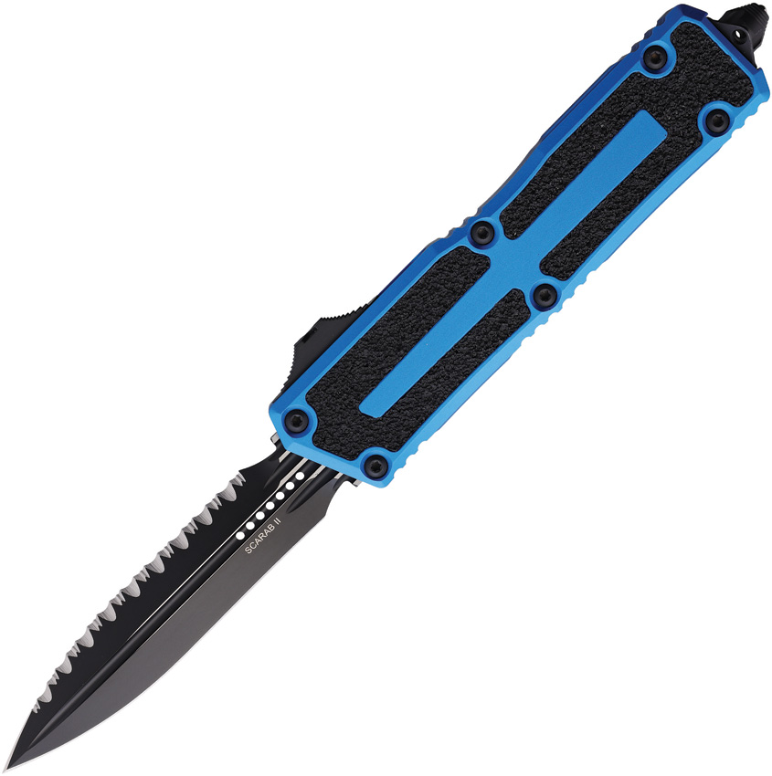 Microtech Automatic Pocket Knife Scarab II OTF D/E Gen III - MCT12803BL