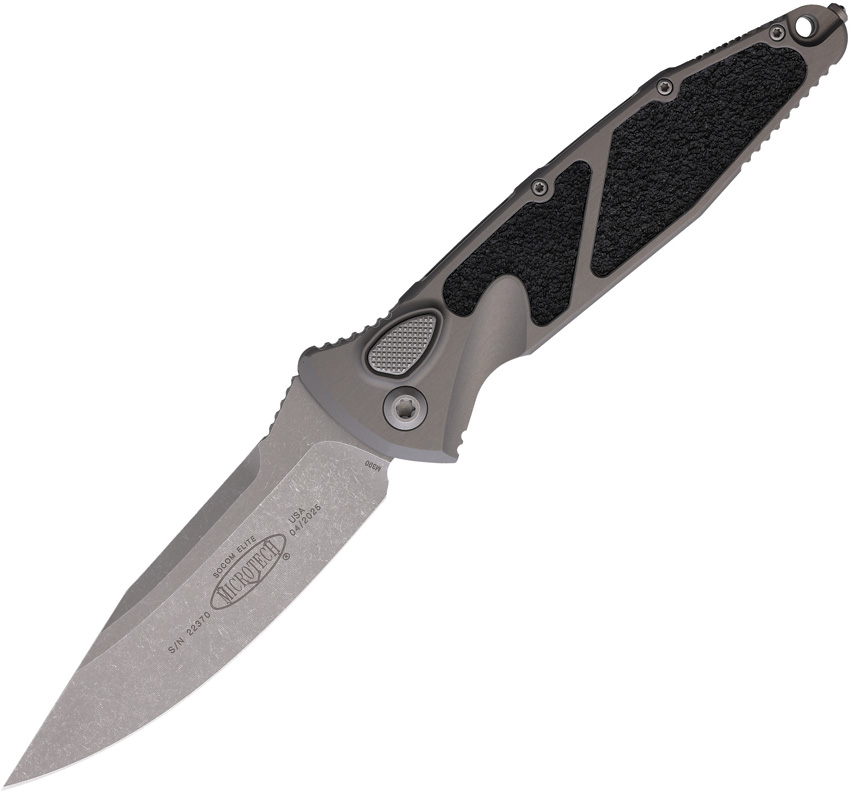 Microtech Automatic Pocket Knife Socom Elite Buttonlock - MCT160A10APNC