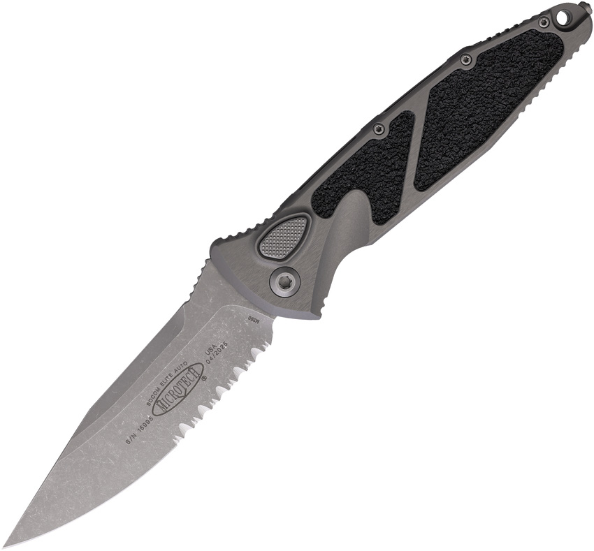 Microtech Automatic Pocket Knife Socom Elite Buttonlock - MCT160A11APNC