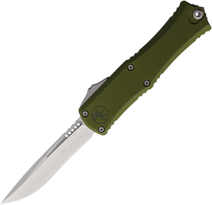 Microtech Automatic Pocket Knife Hera II Mini OTF Recurve - MCT1705M10OD