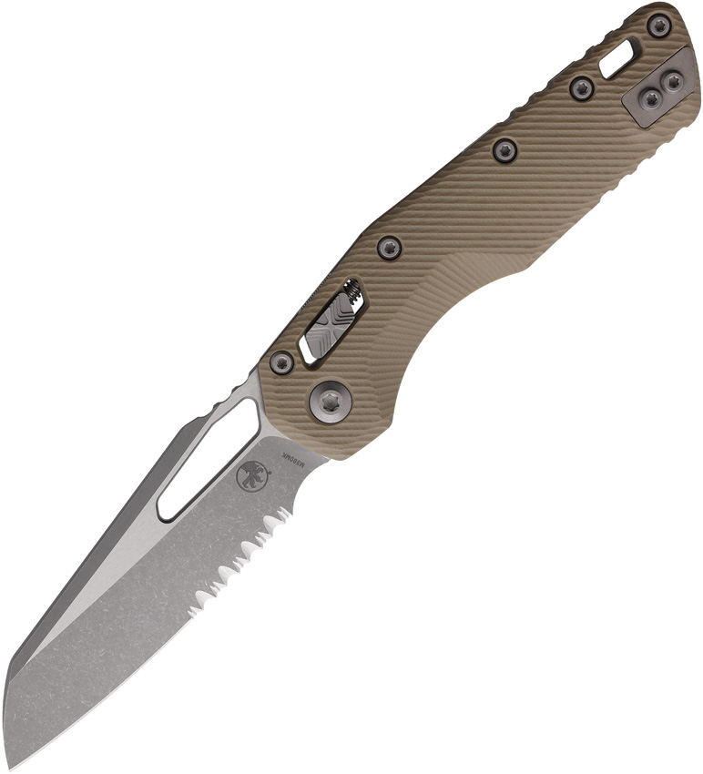 Microtech MSI Ram-Lok Pocket Knife Tan G10 - MCT21011APFLGTT