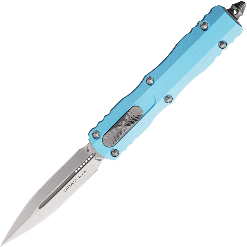 Microtech Automatic Pocket Knife Dirac D/E OTF Turquoise - MCT22510TQ