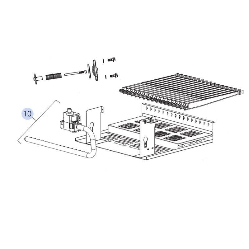 Jandy - Manifold Assembly for Legacy 400, 5,000' - 10,000', Propane
