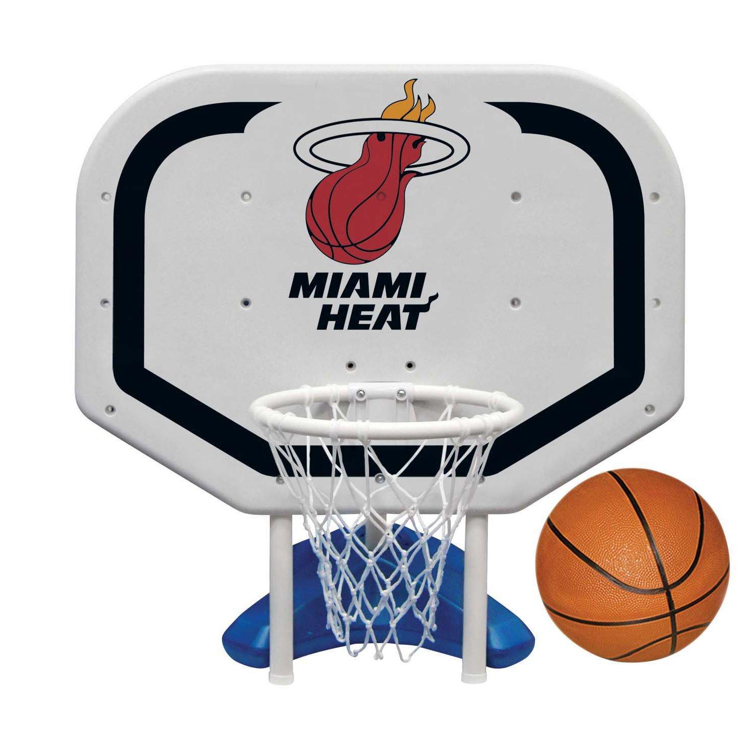 Poolmaster - Miami Heat NBA Pro Rebounder Poolside Basketball Game