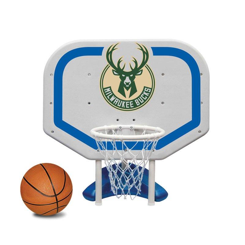 Poolmaster - Milwaukee Bucks NBA Pro Rebounder Poolside Basketball Game