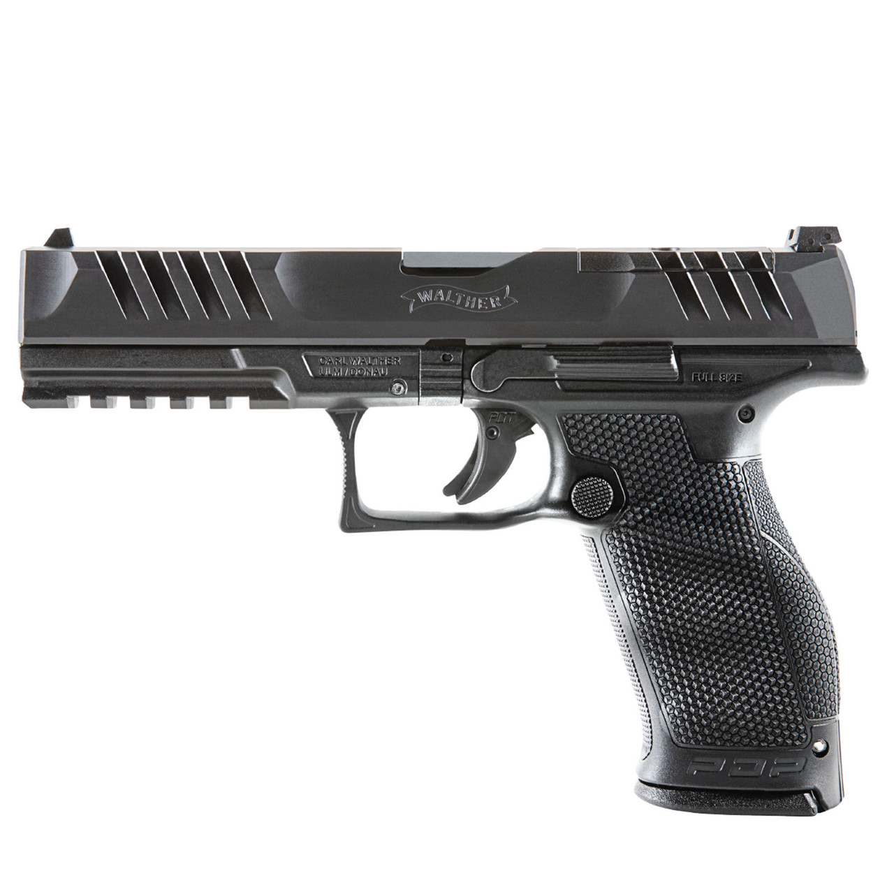 Walther PDP Full-Size 9mm 5" 18-Round Pistol w/ 2 Magazines