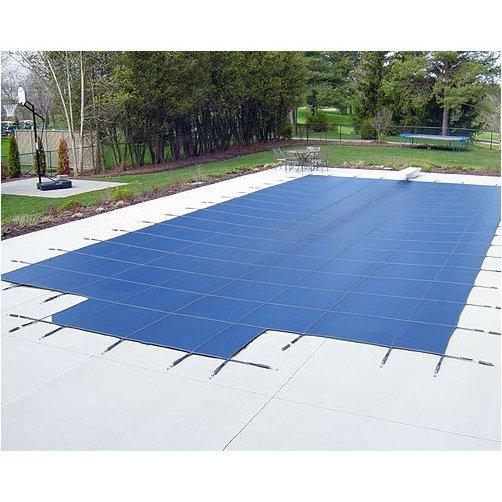 Hinspergers - Pro Shield Deck Lock 15' x 30' Rectangle Mesh Safety Cover, Green - 18 Year Warranty