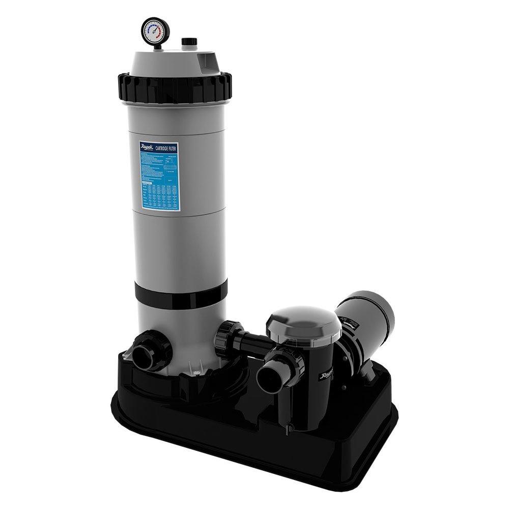 Raypak - Protege Above Ground Pool Cartridge Filter Pump Combo, 75 Sq.Ft, 1HP Single Speed