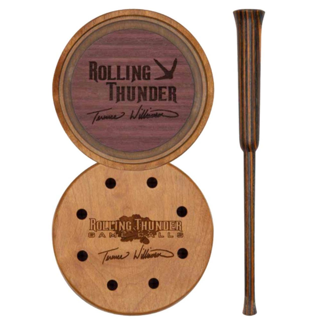 Rolling Thunder Terence Williamson Crystal Pot Turkey Call