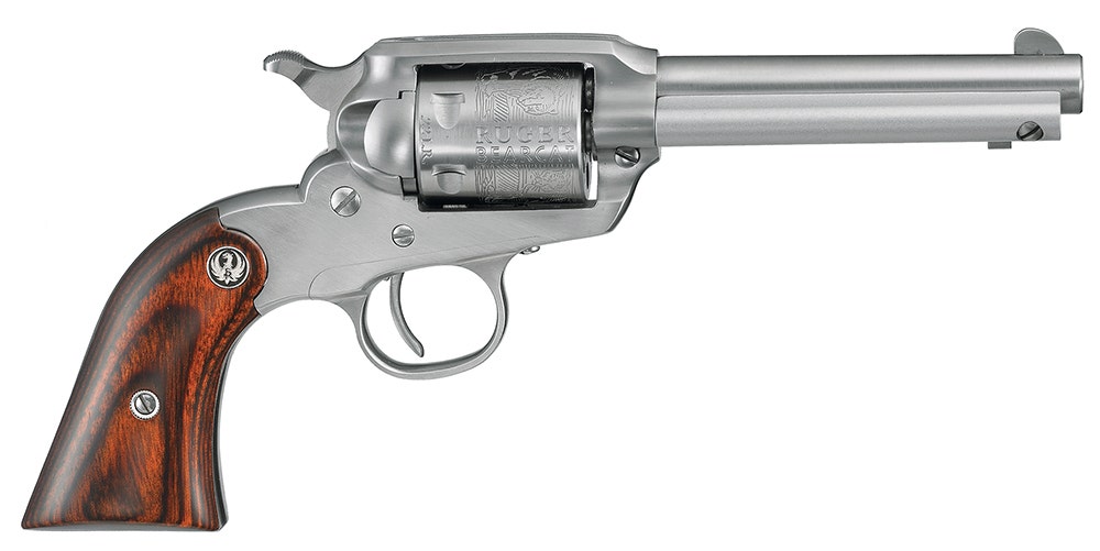 Ruger 0913 Bearcat Revolver 22 LR 4.2 in, Hardwood Grp, 6 Rnd