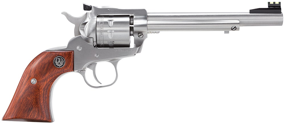 Ruger 8150 Single-Nine Revolver 22 WMR, 6.5 in, Hardwood Grp, 9 Rnd