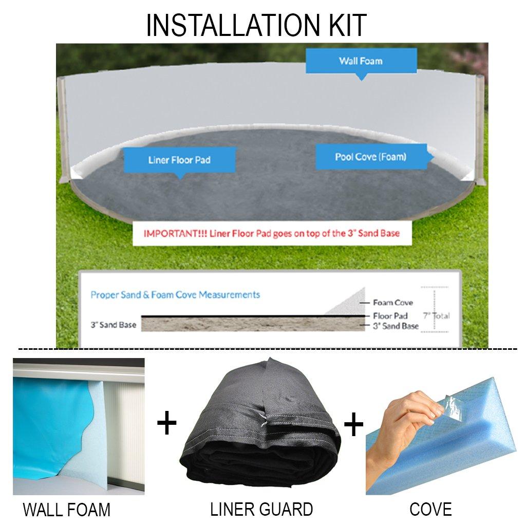 15' Round Above Ground Pool Installation Kit