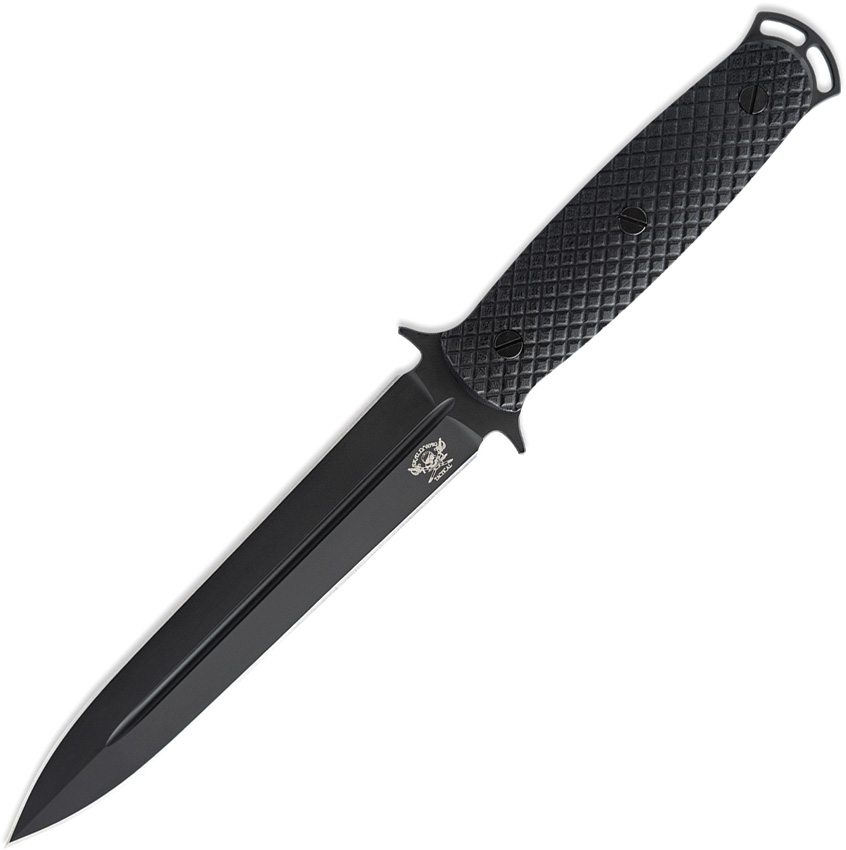Skallywag Tactical The Malice Fixed Blade Knife Black - SKW17055
