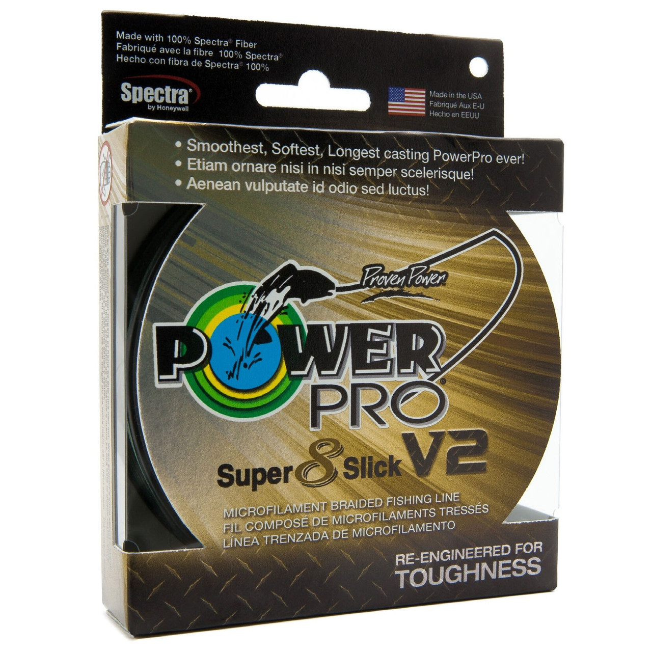 PowerPro Super Slick V2 Braided Line - 300 Yards