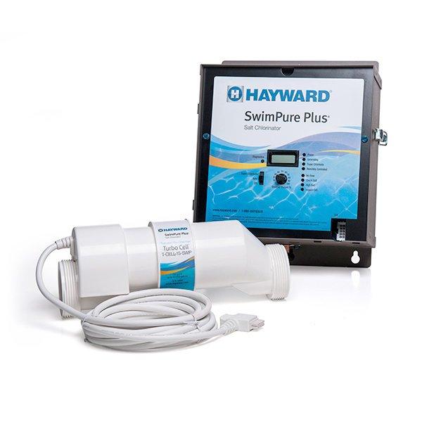 Hayward - Swimpure Plus Complete Salt System for Pools up to 40,000 Gallons - Limited Warranty