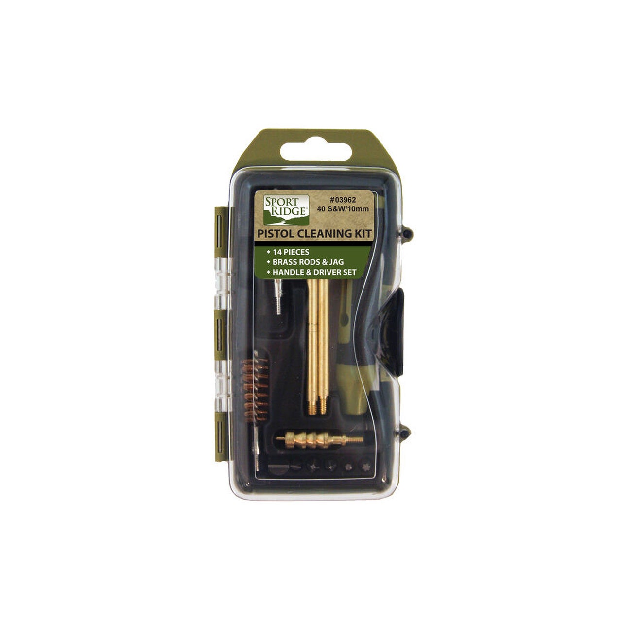 TAC Shield 14 pc. Pistol Cleaning Kit