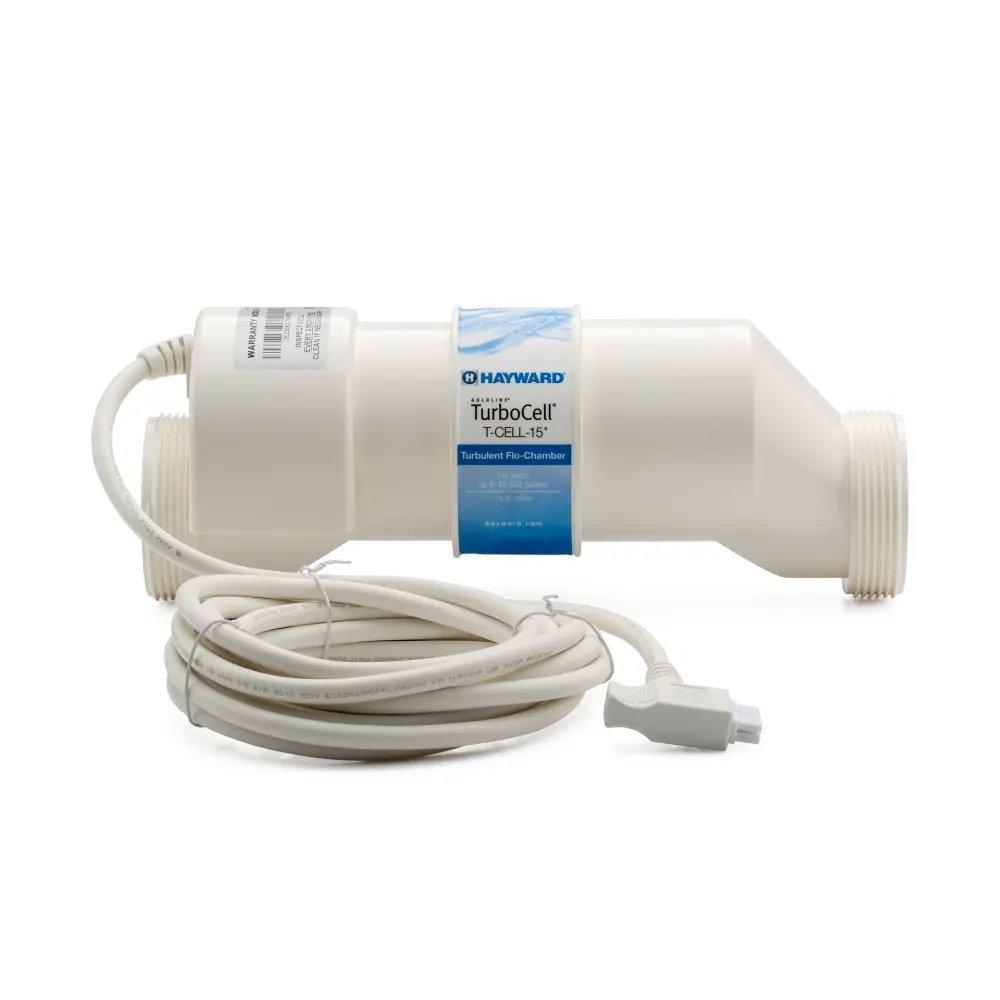Hayward - W3T-CELL-15 Turbo Cell (T-CELL 15) Salt Cell with 15-ft Cable - 40,000 Gallons