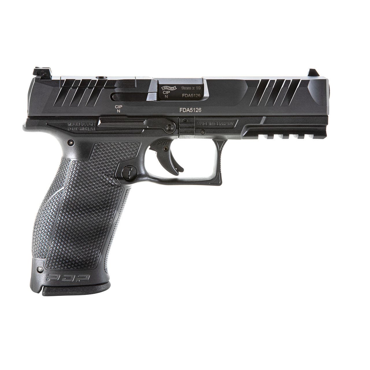Walther PDP 9MM Full Size 4.5" Black Pistol