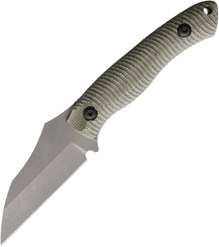 Wachtman Knife & Tool Kliff Fixed Blade Knife OD Green - WCHKODT