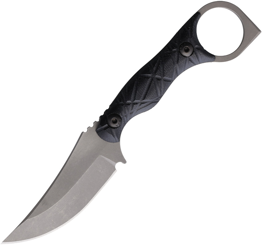 Wachtman Knife & Tool Raptor Fixed Blade Knife Black - WCHRBKT