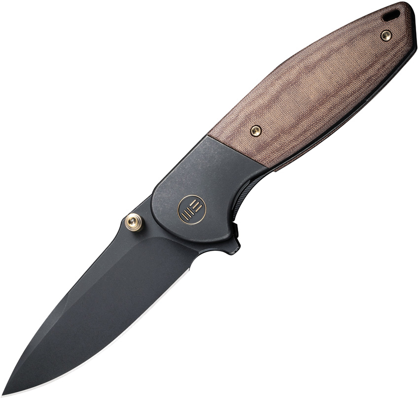 We Knife Co Ltd Nitro Mini Framelock Pocket Knife Micarta - WE220154
