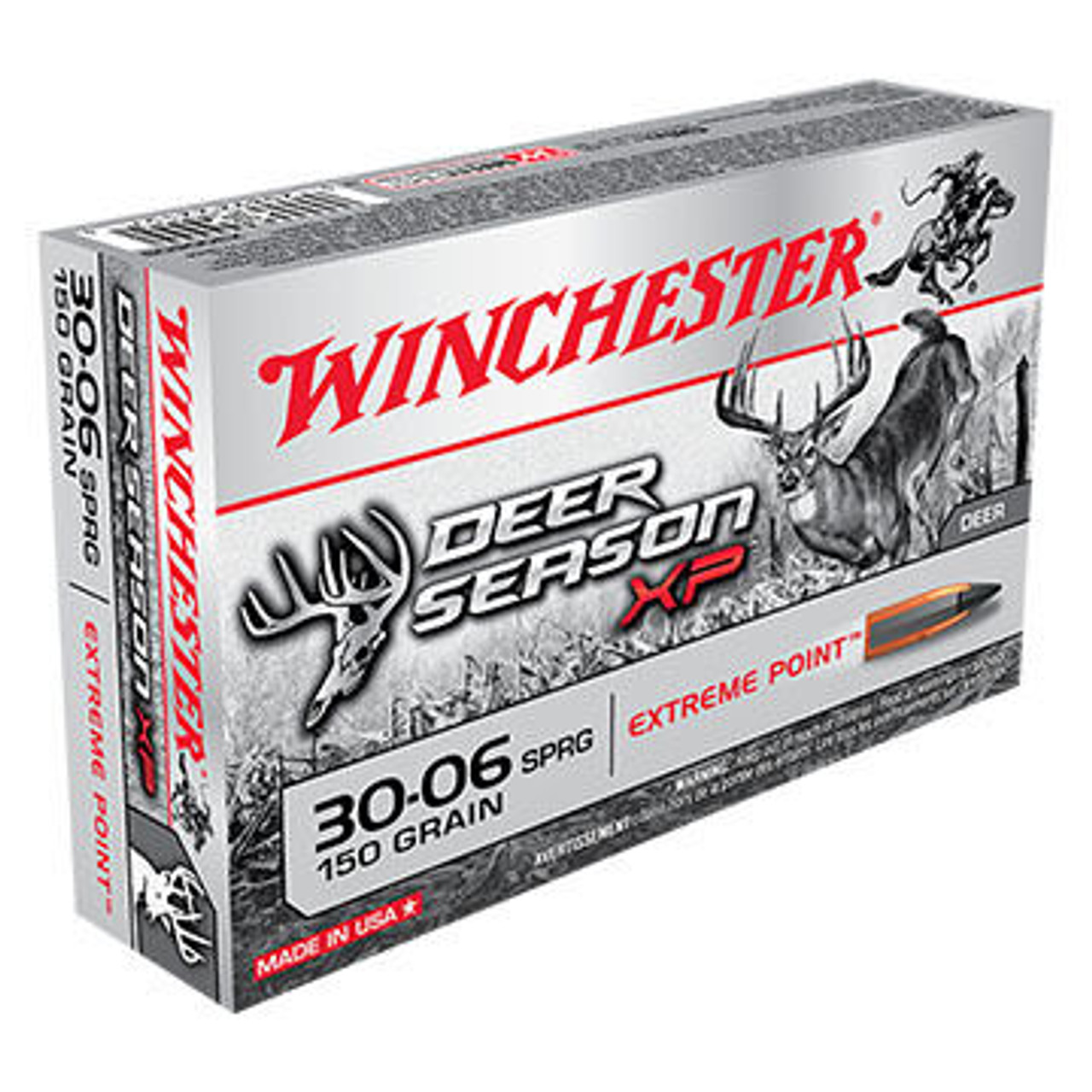 Winchester Deer Season XP 30-06 Springfield 150 Grain Extreme Point Rifle Ammo (20)
