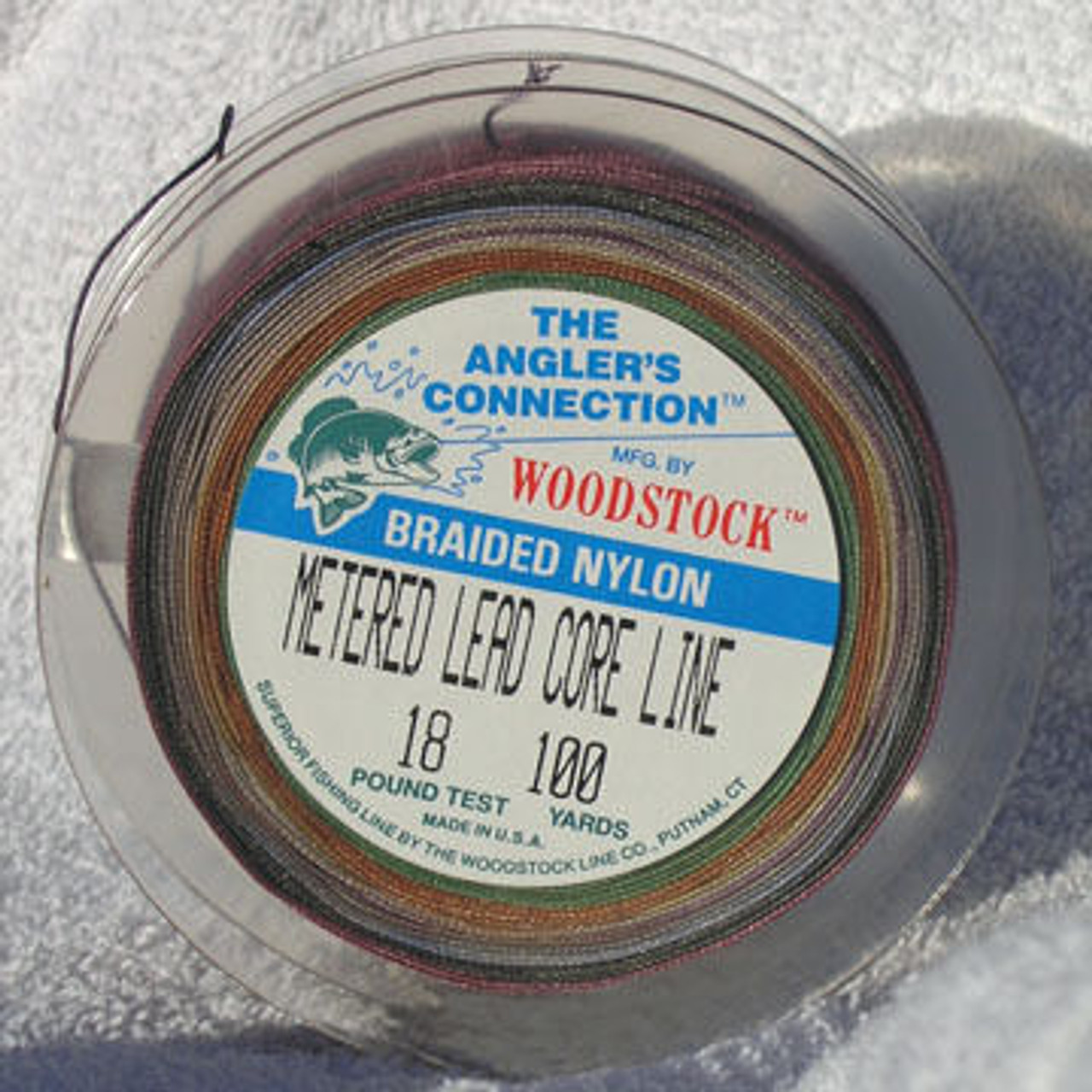 Woodstock Metered Lead Core Braided Trolling Line