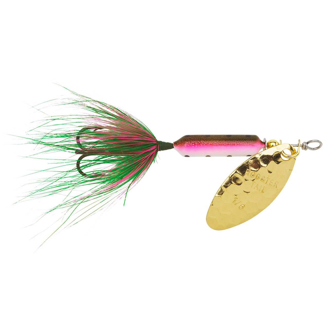 Yakima Bait Worden's Rooster Tail Hammered Blade Spinner Lure