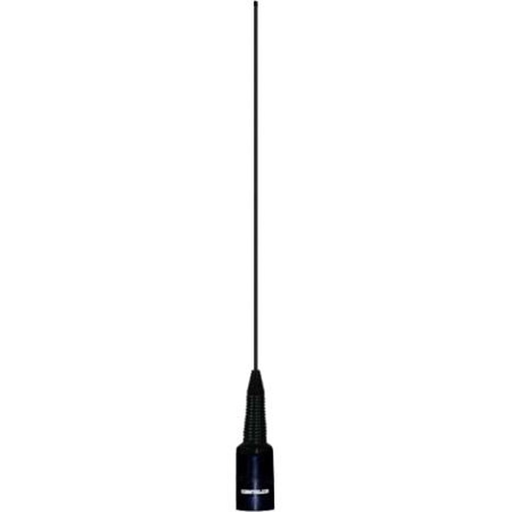 MOBILE A1801BH-27 MARK 26-31 Mhz Low Band Unity Gain, Shunt Fed, Black Finish, NMO Style Base Loaded Mobile Antenna