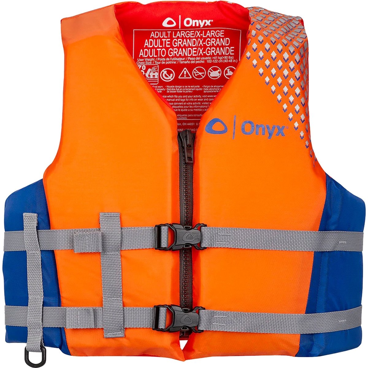 Onyx All Adventure Pepin Life Jacket - Orange