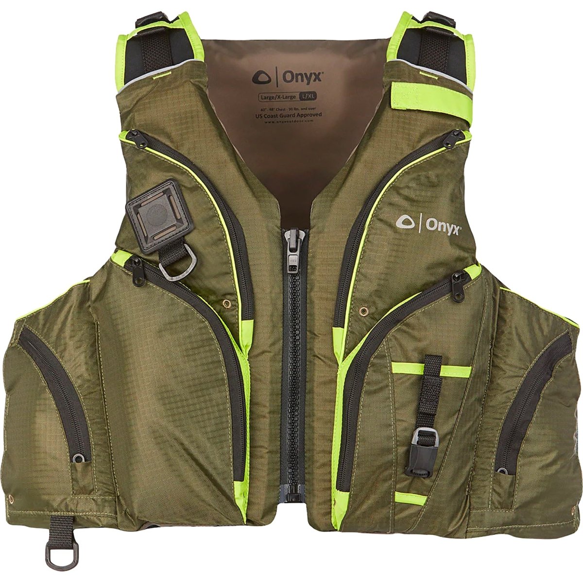 Onyx Pike Paddle Sports Life Jacket - Green