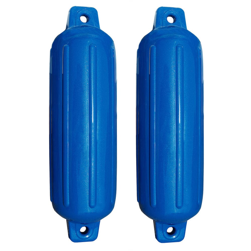 Taylor Made 5" Boat Gard Fender w/No Rope - Blue *2-Pack
