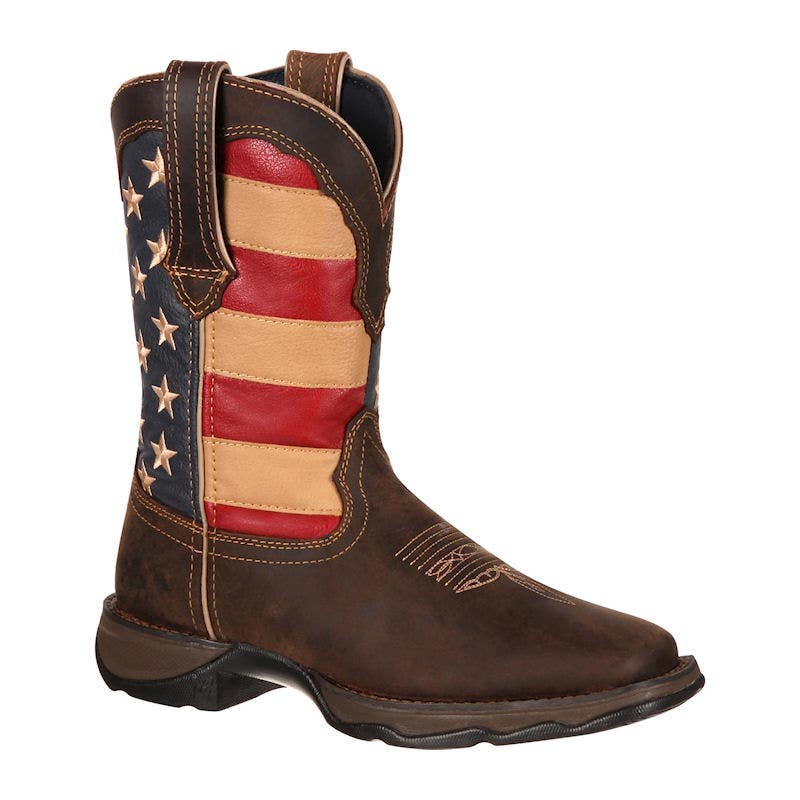 Durango Lady Rebel Patriotic Western Flag Boot