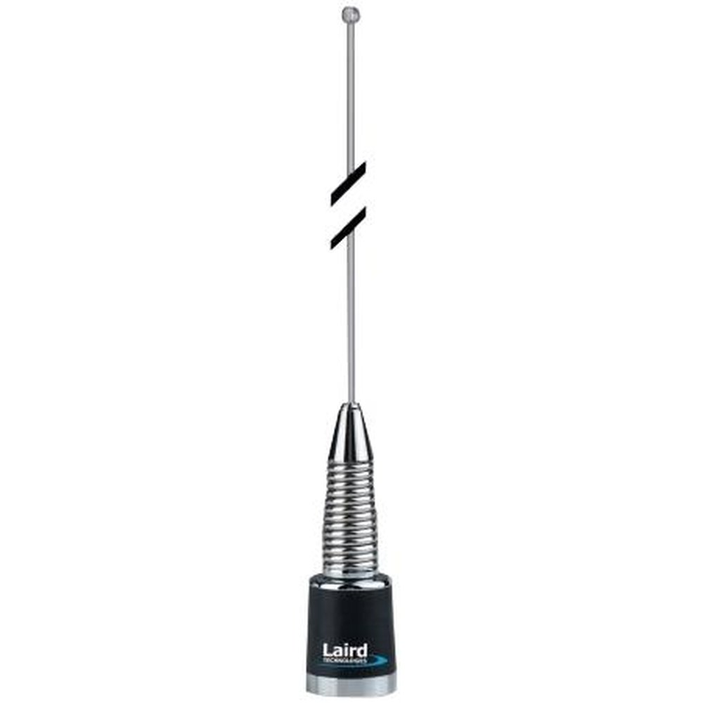 LAIRD B1322NS 132-174 Mhz Mobile Coil Whip Omnidirectional Antenna, NMO Mount
