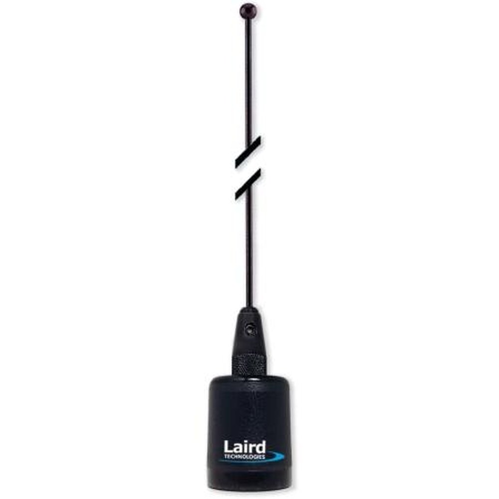 LAIRD BB1443 144-174 Mhz Base Loaded 3 Db 5/8 Wave Black Antenna.200 Watt.Order Spring And/or Mount Separately