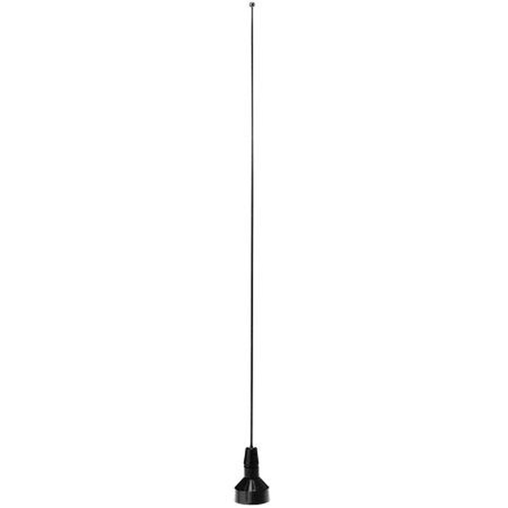 MAXRAD BMAXMFT 118-940 Mhz 1/4 Wave Antenna.250 Continuous Watt Heavy Duty 5/16 Thread Stub Contact Assembly.Black Chrome.Mates W/ Tad/tae,nmo,kd