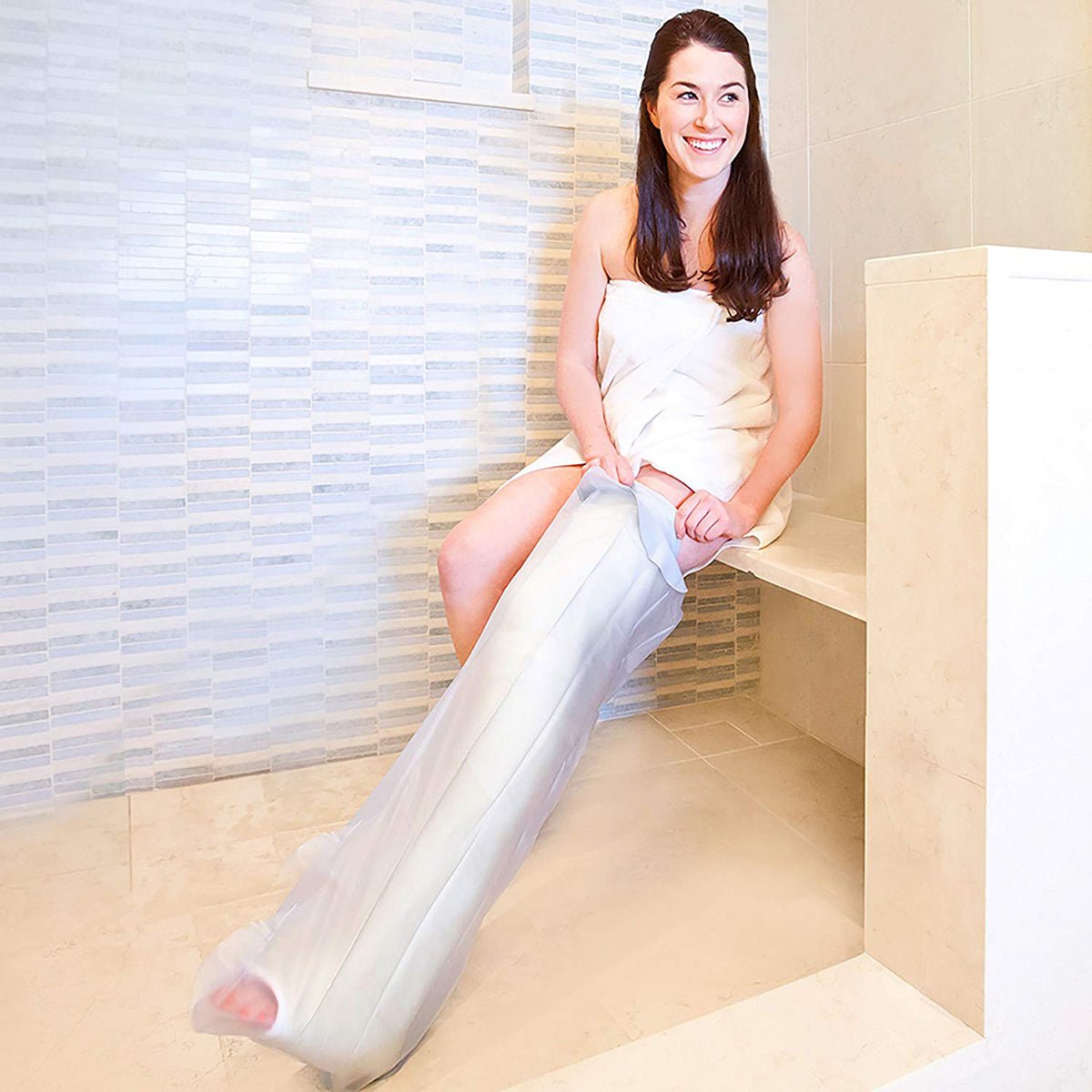 Seal-Tight Freedom Waterproof Leg Cast Cover and Bandage Protector