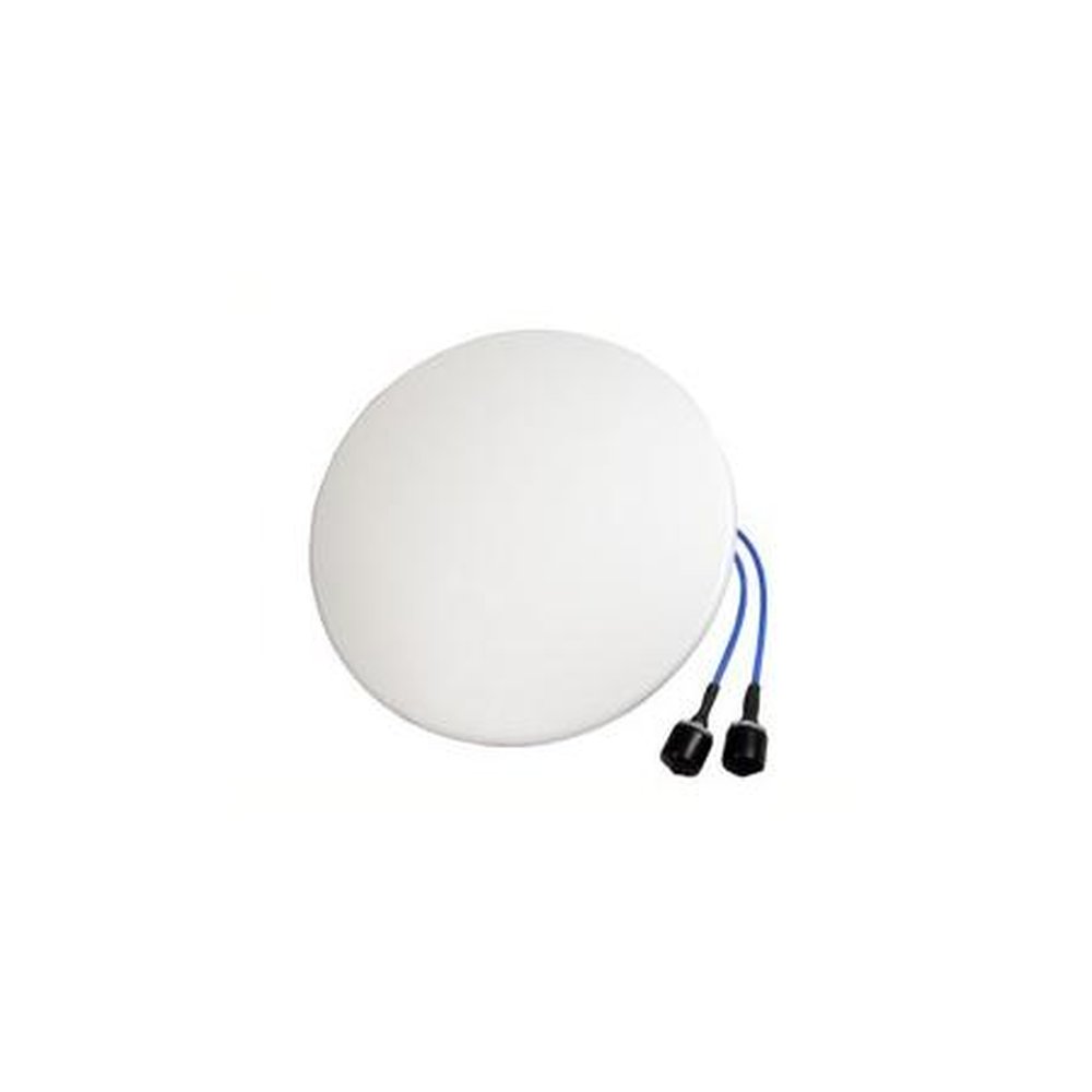 TE CFD69383P-30D43F Ultra Low Profile 2-port MIMO Ceiling Mount Antenna.698-960/1350-1550/1690-4000 Mhz