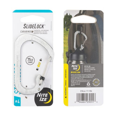 Nite Ize Carabiner Slidelock #4 SS