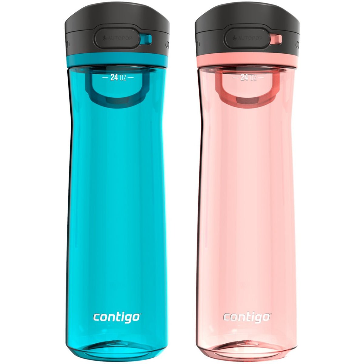 Contigo 24 oz. Jackson 2.0 Tritan Water Bottle with AutoPop Lid 2-Pack