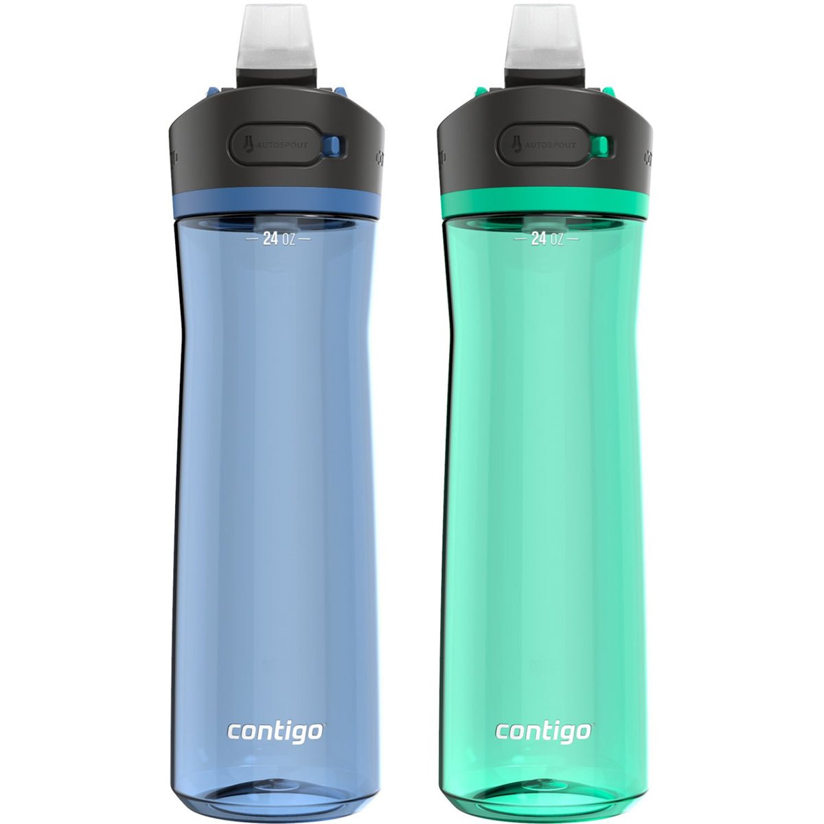 Contigo 24 oz. Ashland 2.0 Tritan Water Bottle with AutoSpout Lid 2-Pack