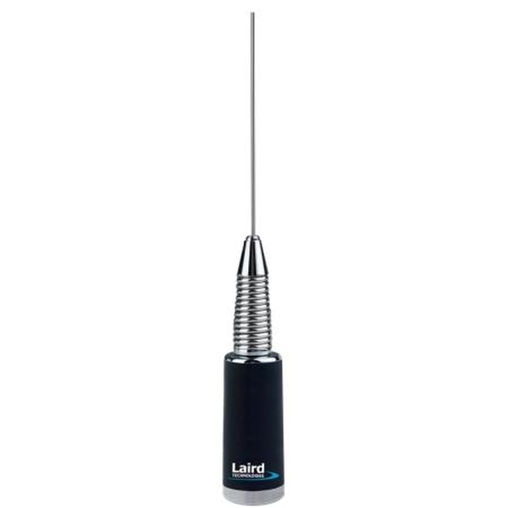 LAIRD CW1503S 150-162 Mhz Base Loaded 5/8 Wave 3 Db Wideband Antenna.Including Spring.Order Motorola Style Mount Separately