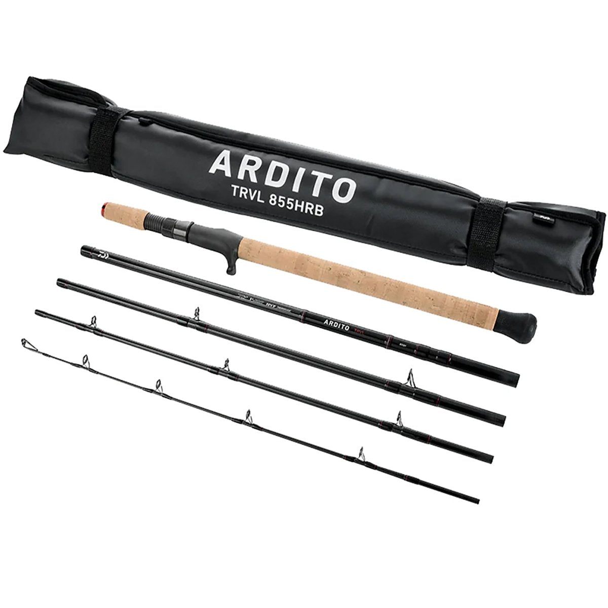 Daiwa 8'5" Ardito Muskie & Pike 5-Piece Travel Casting Fishing Rod