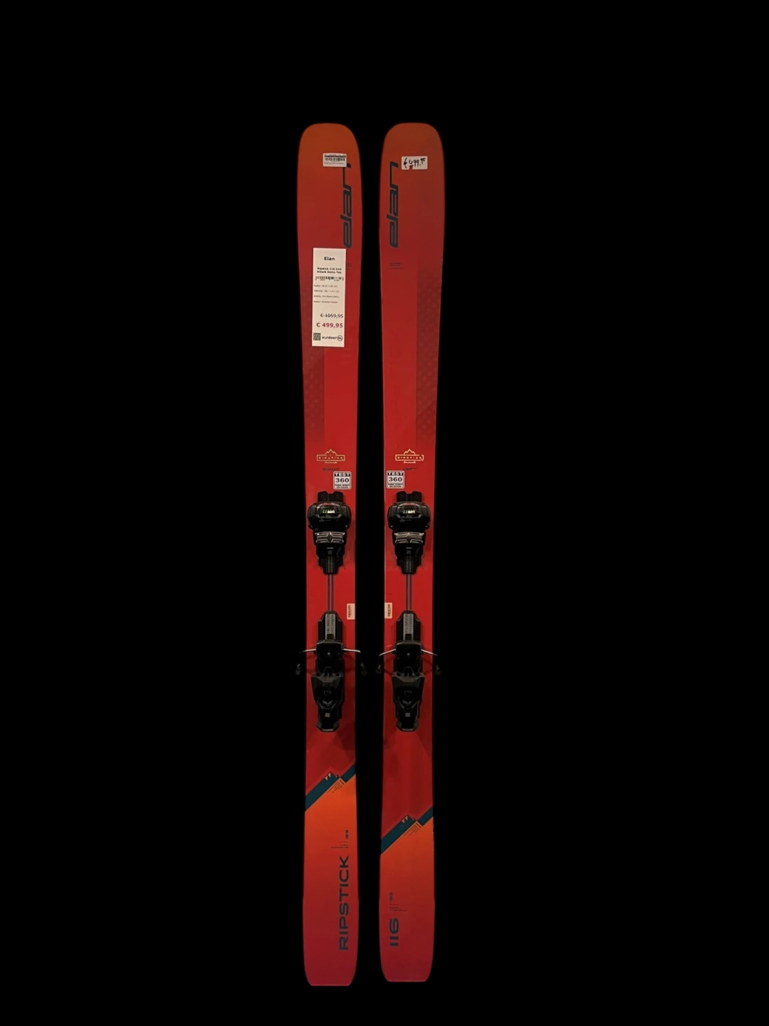 Elan Ripstick 116 Testski Incl Attack 13 Binding 97253145